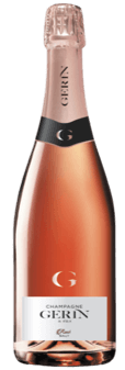 Champagne rosé Gérin