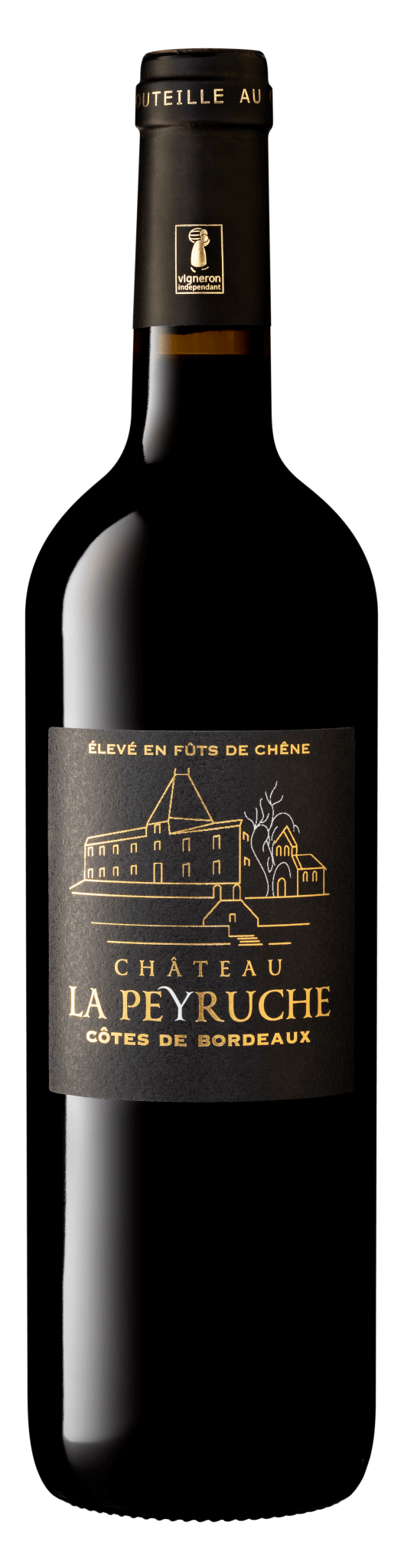 AOP Côtes de Bordeaux? Château La Peyruche. Cuvée Fûts de chêne